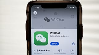 اپلیکیشن وی‌چت در اپ استورها