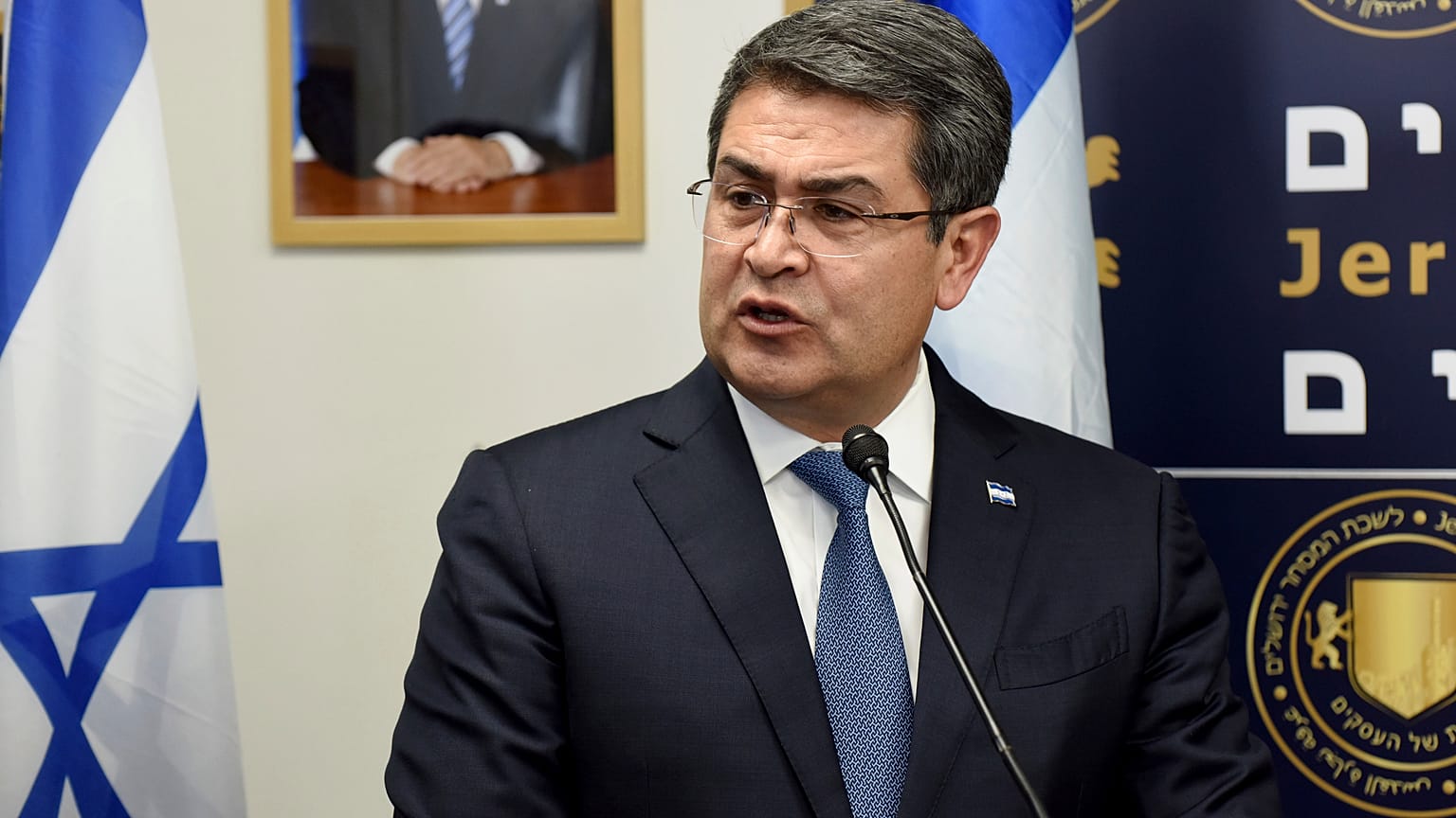 Honduras Devlet Başkanı Juan Orlando Hernandez 
