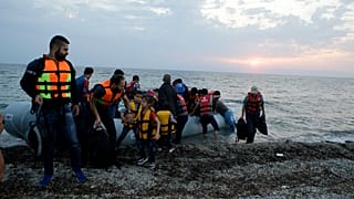 Φωτό αρχείου από πρόσφυγες-μετανάστες στη Λέσβο
