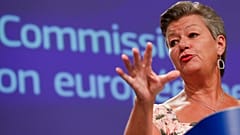EU commissioner for home affairs Ylva Johansson