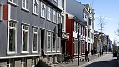 Fußgängerzone in Island