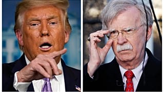 ABD Başkanı Donald Trump ve eski ABD Ulusal Güvenlik Danışmanı John Bolton