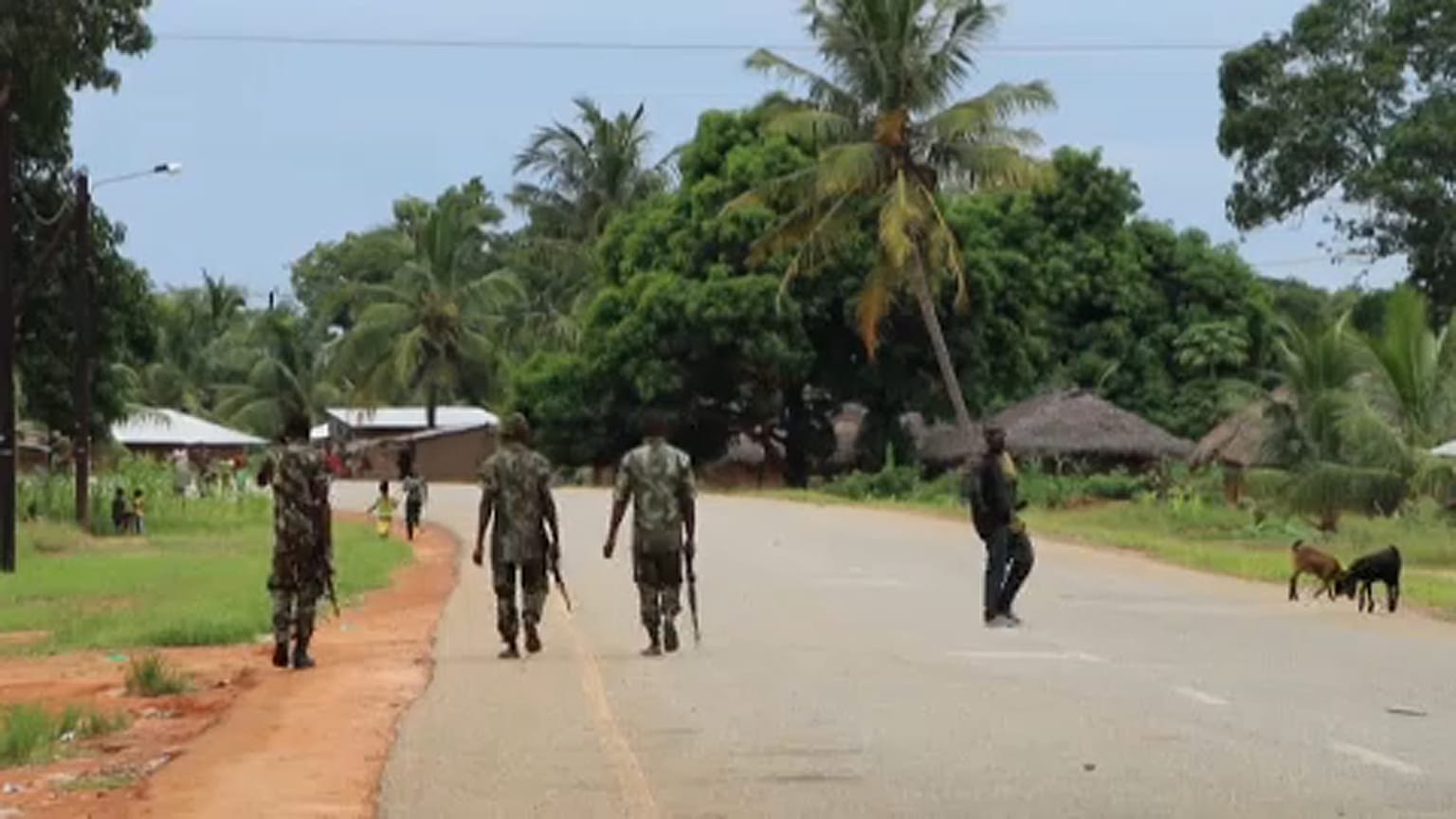 Violência domina norte de Moçambique