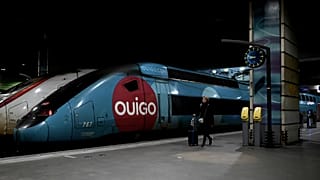 Un Ouigo à quai dans la gare Montparnasse - Archive du 5 décembre 2019