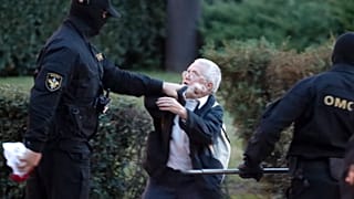 Egy 73 éves dédnagymamát is letartóztattak a minszki tüntetéseken