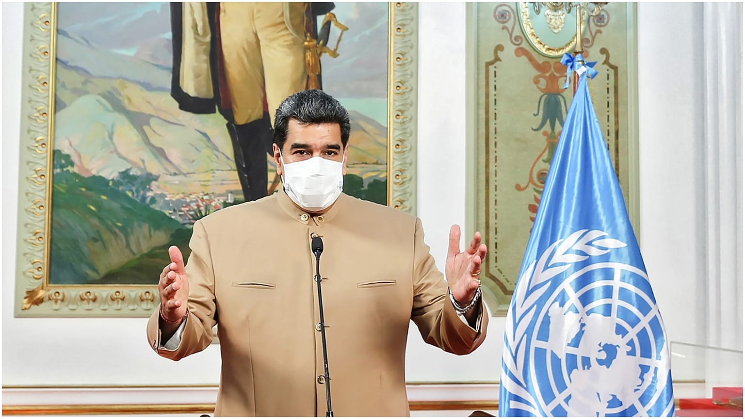 الرئيس الفنزويلي نيكولاس مادورو