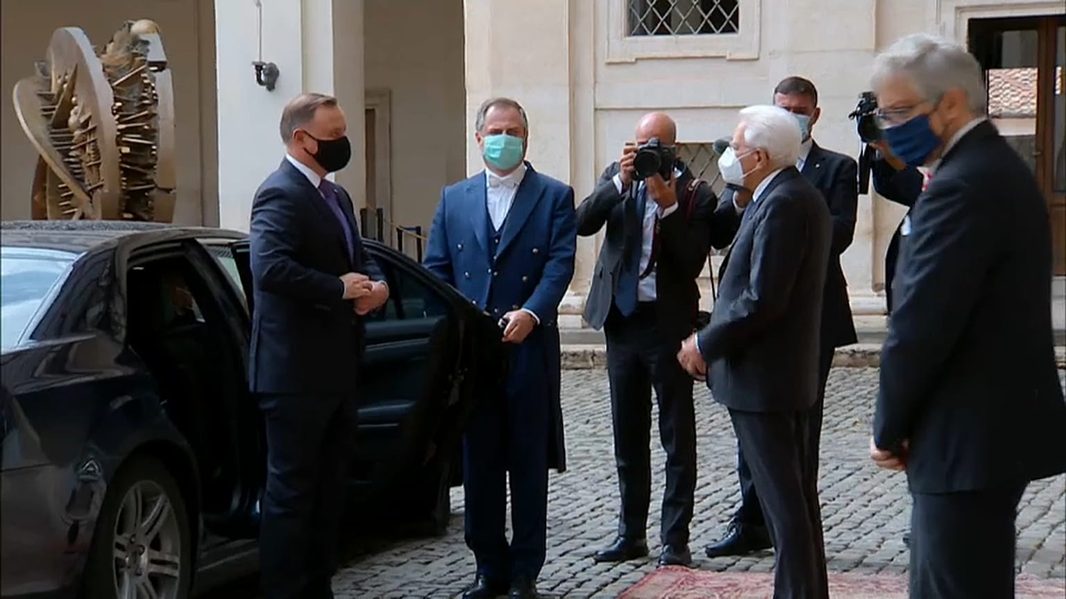 Il Presidente Duda al Quirinale