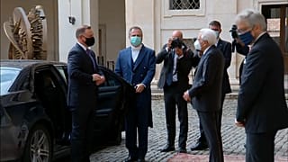 Il Presidente Duda al Quirinale