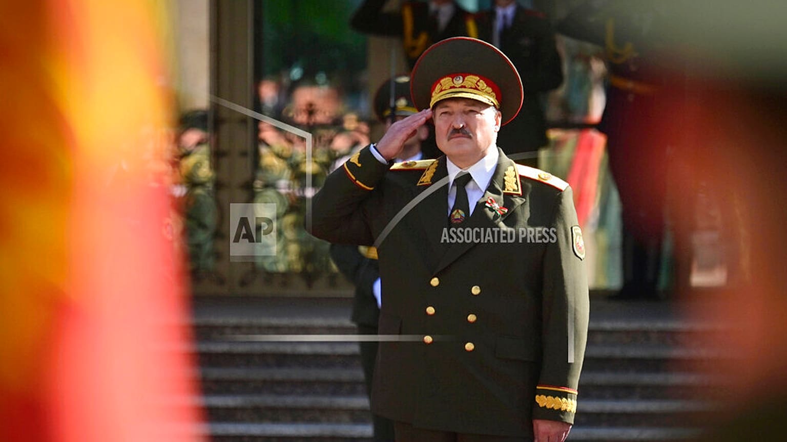 Alexander Lukashenko has been sworn in as president.