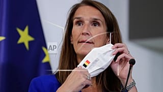 Belgium prime minister Sophie Wilmes