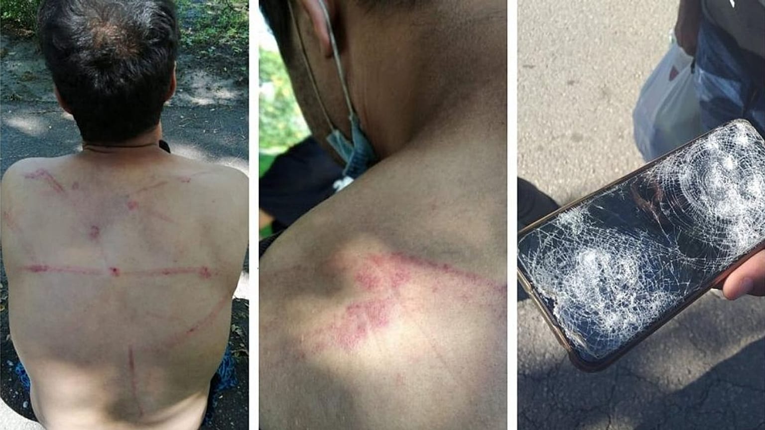 Migrants accuse the Romanian police of violence and illegal push-backs near Majdanpek, on the border with Romania. Photos taken on August 8, 2020