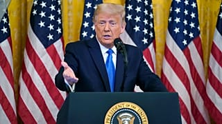 President Donald Trump speaks during an event in the East Room of the White House, Wednesday, September 23, 2020.