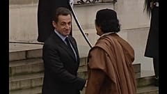 Visite de Mouammar Kadhafi à l'Elysée en 2007