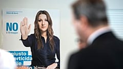 İsviçre'de silah referandumunda bir afiş (2019)