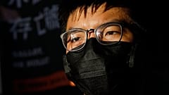 Aktivist Joshua Wong in Hongkong