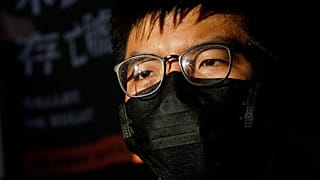 Aktivist Joshua Wong in Hongkong