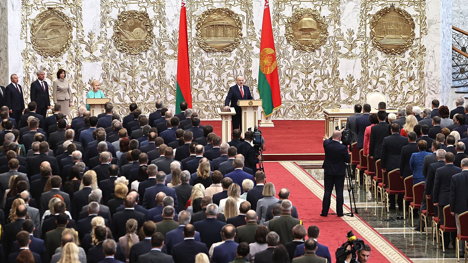 Alexandr Lukashenko, presidente de Bielorrusia