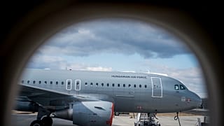 A Magyar Honvédség egyik Airbus A319 repülőgépe