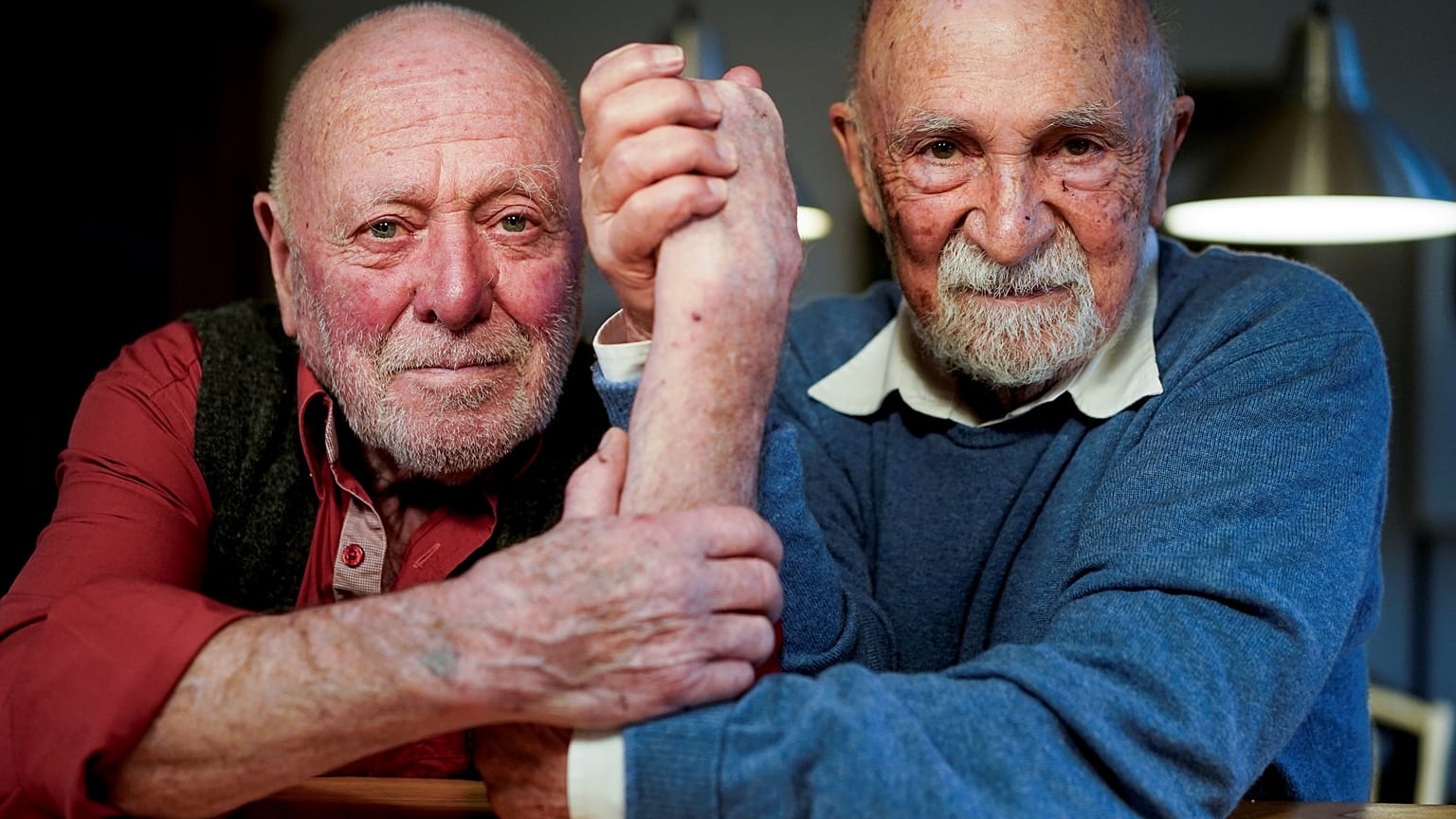 Simon Gronowski und Koenraad Tinel