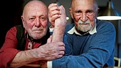 Simon Gronowski und Koenraad Tinel