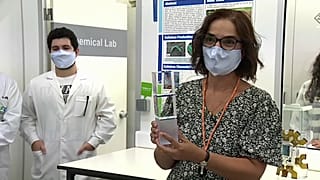 Elvira Fortunato com o Prémio Impacto Horizonte 2020