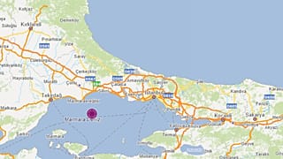 Marmara Denizi'nde deprem