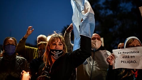 Protest gegen Justizreform