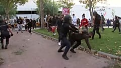 Residentes do sul de Madrid protestam contra restrições