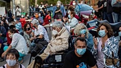 Protest Madrid