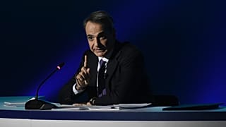 رئيس الوزراء اليوناني كيرياكوس ميتسوتاكيس