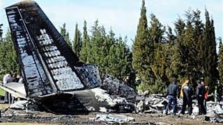 Lezuhant ukrán katonai gép: megfelelő repülési viszonyok voltak