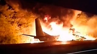Huszonöten haltak meg egy ukrán repülőbalesetben