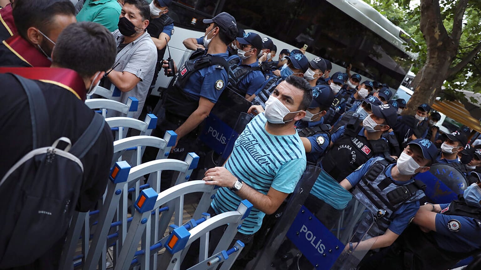 Proteste von Anwälten im Juli 2020