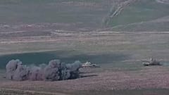 Konflikt im Kaukasus: Schwere Gefechte in Bergkarabach