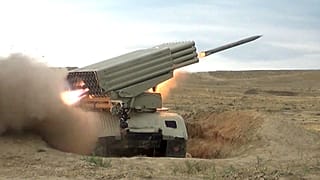Azerbaycan ordusundan sınırda askeri tatbikat (Arşiv)