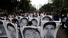 Manifestations pour marquer le 6ème anniversaire de la disparition forcée des 43 étudiants mexicains - 26.09.2020