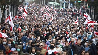 تظاهرات ضد لوکاشنکو در بلاروس به خشونت کشیده شد