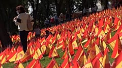 50.000 Flaggen für spanische Covid-19-Oper 