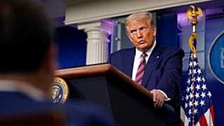 الرئيس الأمريكي دونالد ترامب