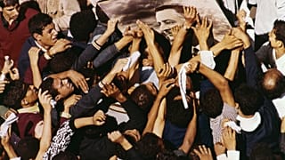 من تأبين جمال عبد الناصر