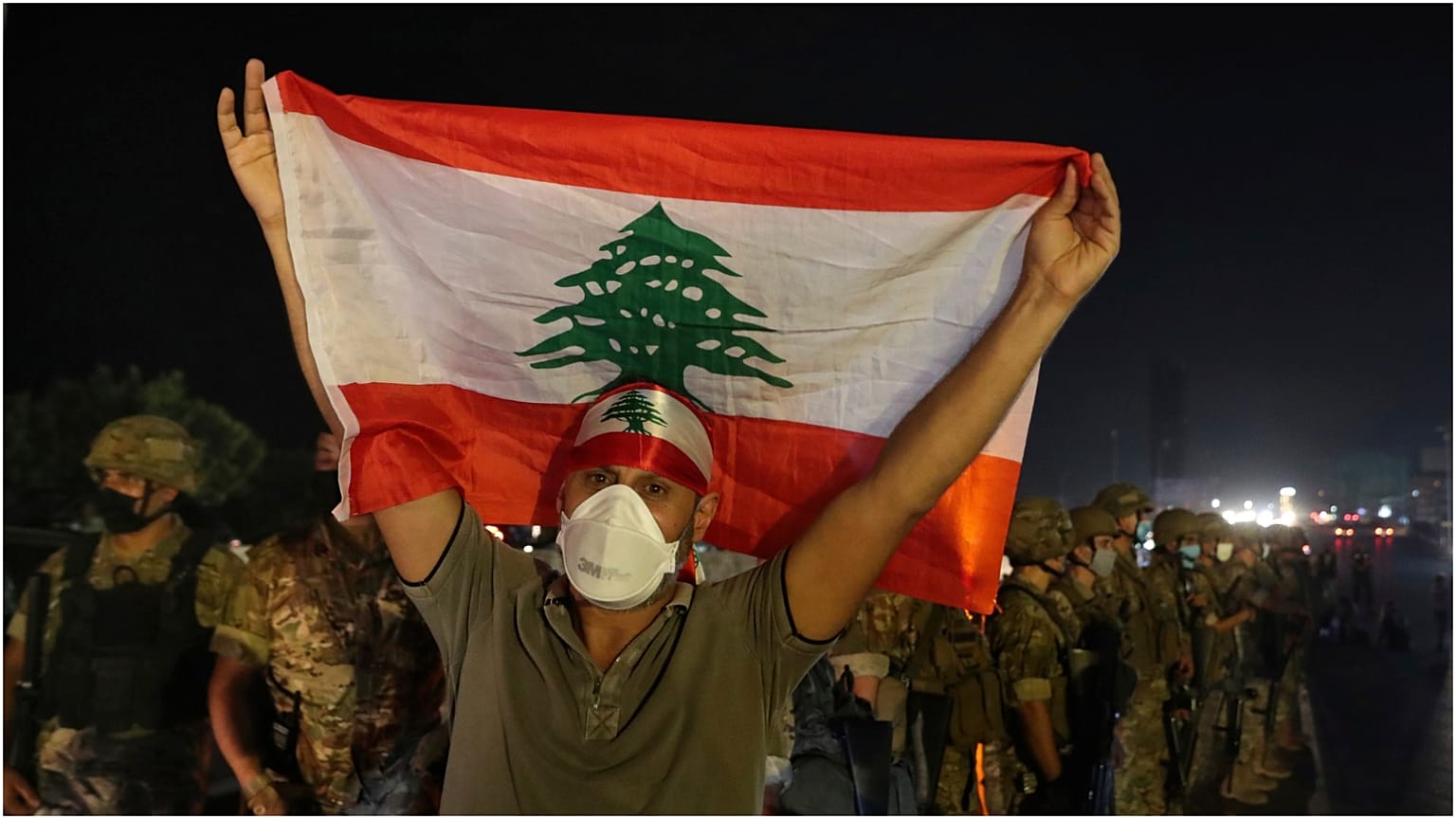 مظاهرات في لبنان