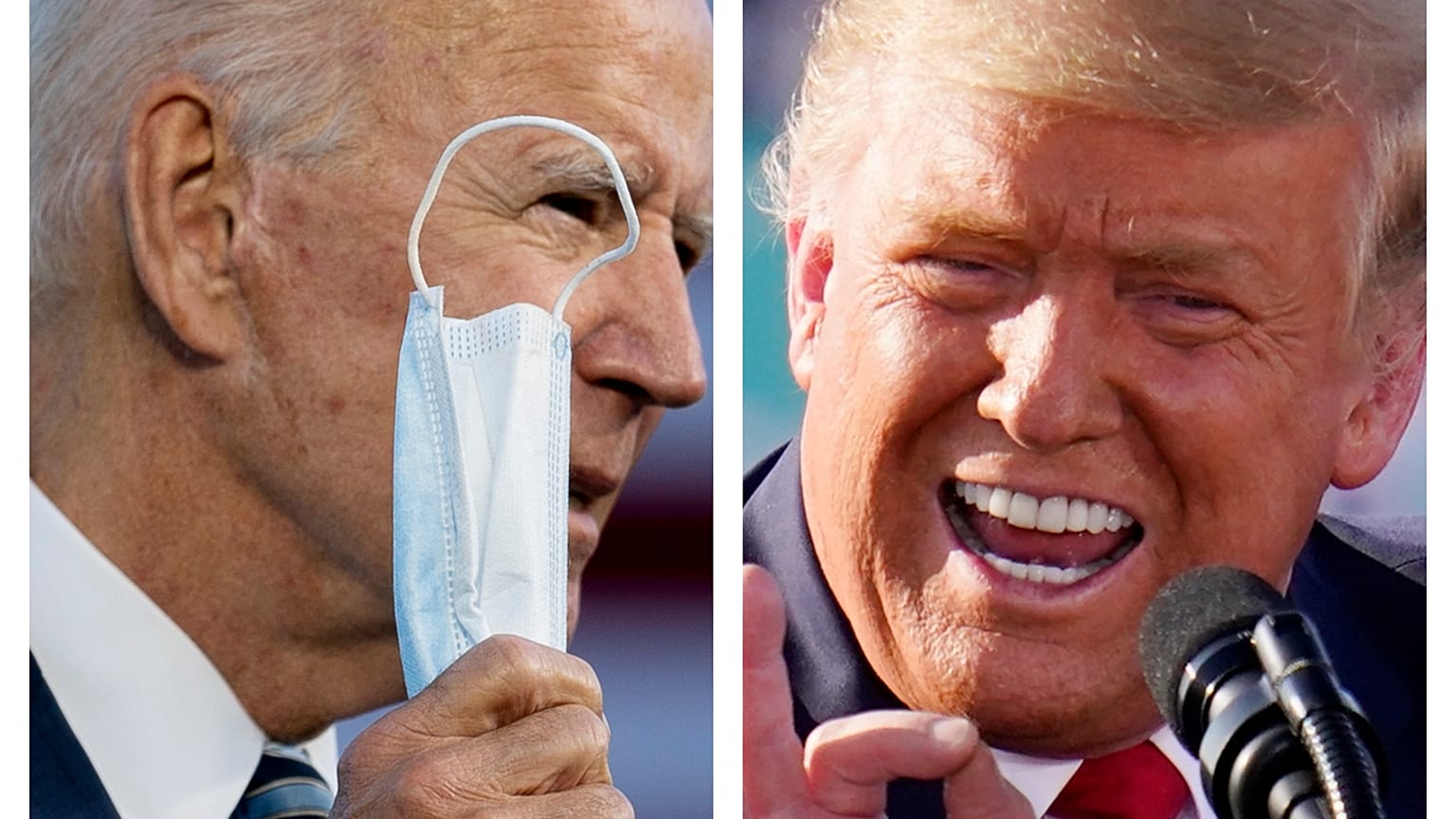Джой Байден и Дональд Трамп