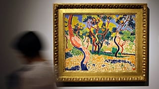 Il dipinto di André Derain "Alberi a Collioure" all'asta a Mosca da Sotheby's nel 2010