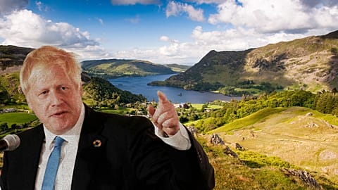 Boris Johnson has pledged to safeguard 30% of British land by 2030.