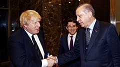 Μπόρις Τζόνσον - Ρετζέπ Ταγίπ Ερντογάν - Φωτό αρχείου