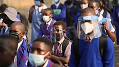 Zimbabve'de bir okul