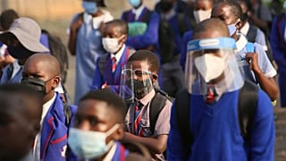 Zimbabve'de bir okul
