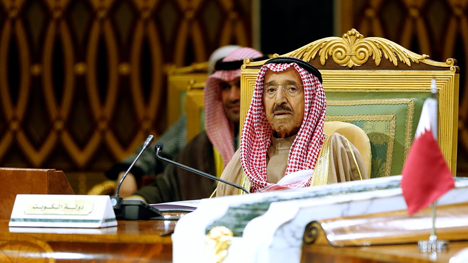 أمير الكويت الراحل صباح الأحمد الجابر الصباح 