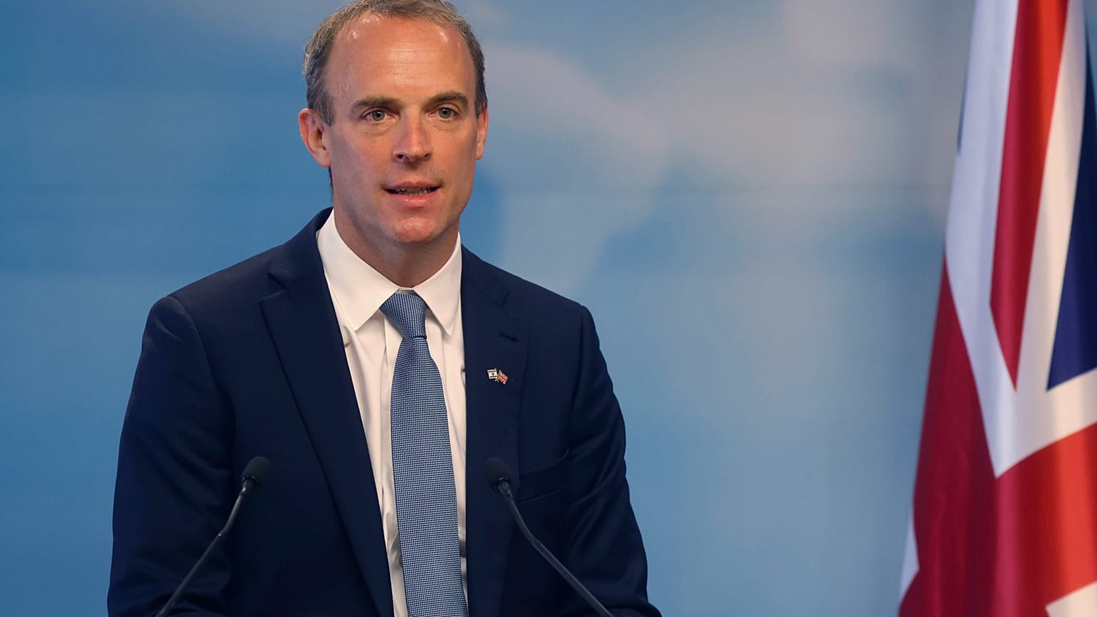 İngiltere Dışişleri Bakanı Dominic Raab