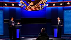 "Halten Sie die Klappe, Mann": Hartes Duell zwischen Trump und Biden